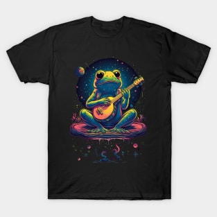 Froggy Space Jams: Galactic Banjo Bonanza Blast! T-Shirt